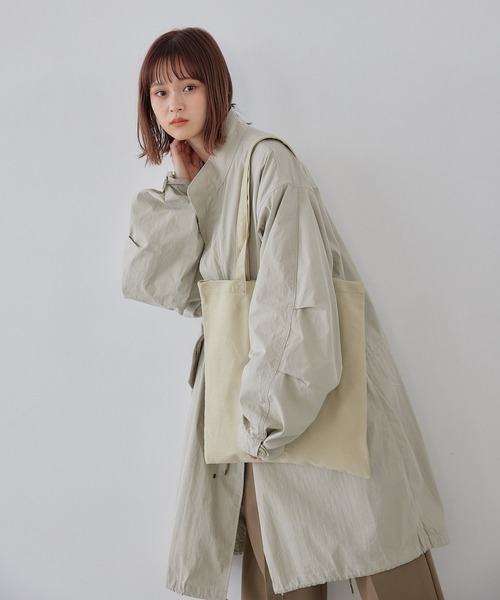 flaner（フラネ）の「flanerロゴトートバッグ（トートバッグ・レディース・ホワイト/ベージュ・FREE）」の13枚目の写真