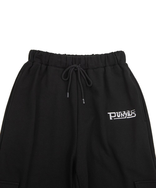 PUNYUS（プニュズ）の「カーゴスウェットパンツ（スウェットパンツ・レディース・グリーン/杢グレー/ブラック・1/2/3/4）」の17枚目の写真