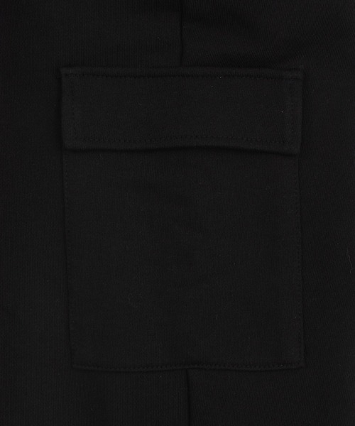 PUNYUS（プニュズ）の「カーゴスウェットパンツ（スウェットパンツ・レディース・グリーン/杢グレー/ブラック・1/2/3/4）」の7枚目の写真