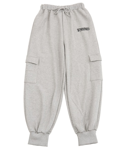 PUNYUS（プニュズ）の「カーゴスウェットパンツ（スウェットパンツ・レディース・グリーン/杢グレー/ブラック・1/2/3/4）」の20枚目の写真