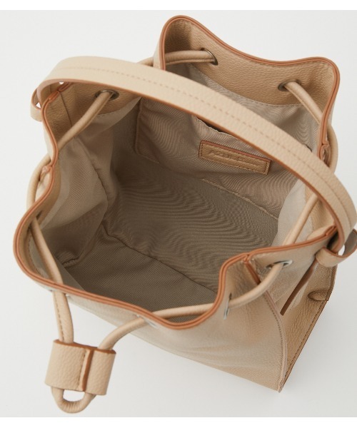 AZUL by moussy（アズールバイマウジー）の「GATHER 2WAY BAG/ギャザーツーウェイバッグ（ショルダーバッグ・レディース・ブラック/ライトベージュ/グレー系その他・FREE）」の19枚目の写真