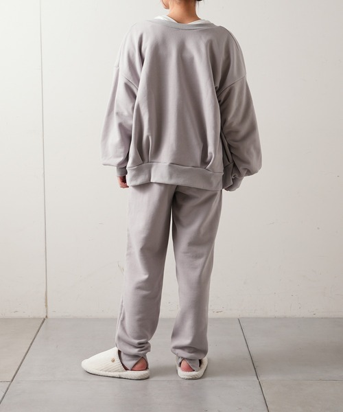 TERRITOIRE（テリトワール）の「裏毛２WAYカーディガン（カーディガン/ボレロ・レディース・チャコールグレー/グレー/ピンク・FREE）」の13枚目の写真