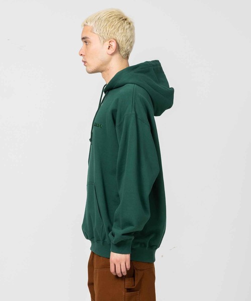 XLARGE（エクストララージ）の「EMBROIDERY SLANTED OG PULLOVER HOODED SWEAT（パーカー・メンズ・ホワイト/ブラック/ネイビー/イエロー/グリーン・S/M/L/XL）」の14枚目の写真