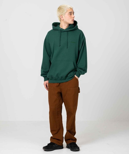 XLARGE（エクストララージ）の「EMBROIDERY SLANTED OG PULLOVER HOODED SWEAT（パーカー・メンズ・ホワイト/ブラック/ネイビー/イエロー/グリーン・S/M/L/XL）」の21枚目の写真