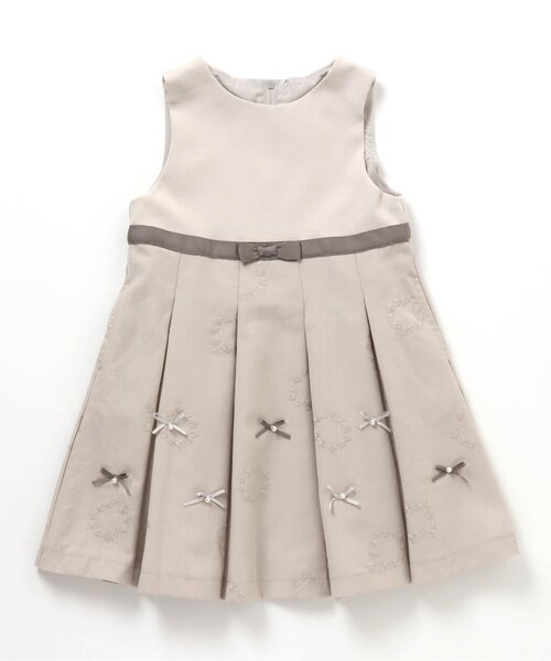 apres les cours（アプレレクール）の「フォーマルジャンパースカート（スーツスカート・キッズ・ベージュ/ネイビー・100/110/120/130）」の15枚目の写真