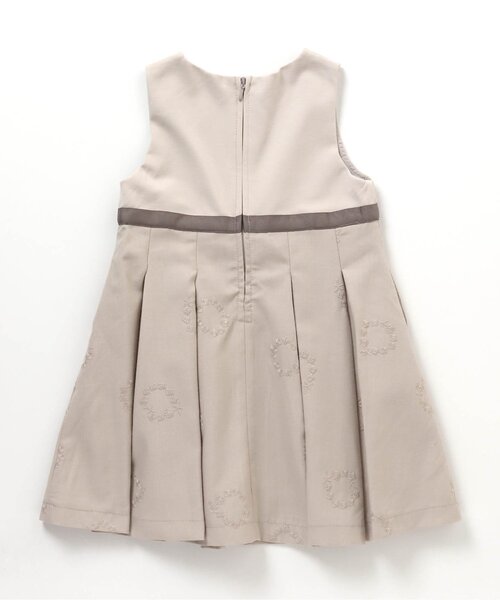 apres les cours（アプレレクール）の「フォーマルジャンパースカート（スーツスカート・キッズ・ベージュ/ネイビー・100/110/120/130）」の17枚目の写真