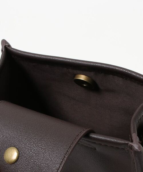 ehka sopo（エヘカソポ）の「スクエアミニショルダーバッグ（ショルダーバッグ・レディース・ブラック/ブラウン/オフホワイト・ﾌﾘ-）」の9枚目の写真