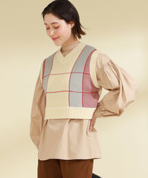 Ray BEAMS | PENNEY’S × Ray BEAMS / 別注 チェック ベスト(ベスト)