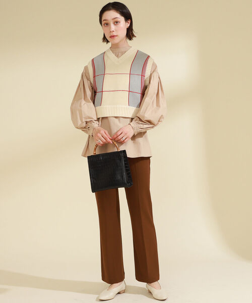 PENNEY'S × Ray BEAMS / 別注 チェック ベスト（ベスト）｜Ray