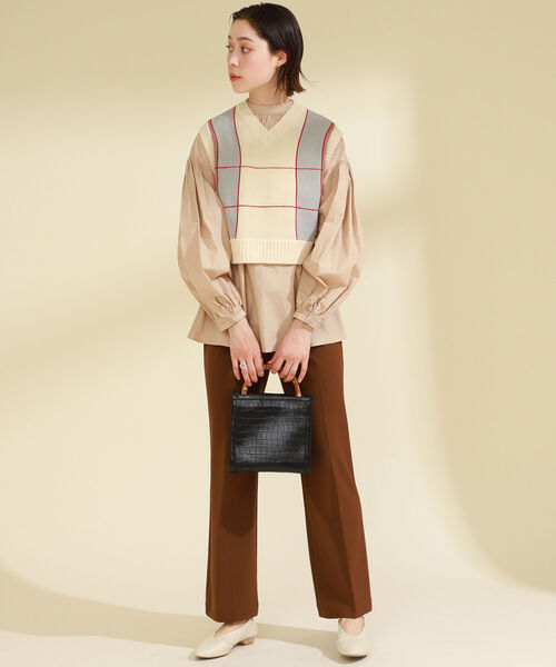 入荷中 / BEAMS Ray × PENNEY'S 別注 ベスト（ベスト）｜Ray チェック ジャケット・アウター