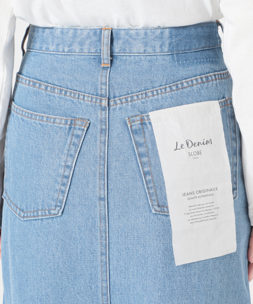 SLOBE IENA（スローブイエナ）の「LE DENIM ミッドフレアファイブポケットスカート◆（デニムスカート・レディース・ブルー系その他・36/38）」の10枚目の写真