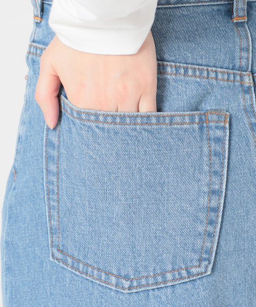 SLOBE IENA（スローブイエナ）の「LE DENIM ミッドフレアファイブポケットスカート◆（デニムスカート・レディース・ブルー系その他・36/38）」の8枚目の写真