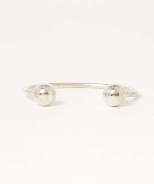 DROIT BELLO(ドロイトベロ)の「DROIT BELLO(ドロイトベロ)double sphere bangle(バングル/リストバンド・レディース・シルバー・FREE)」の1枚目の写真