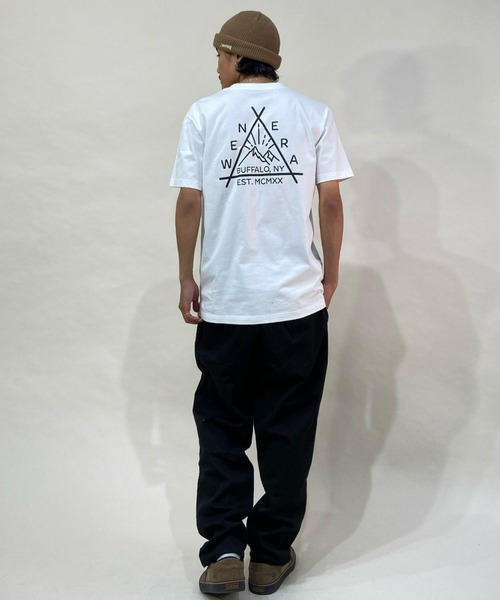 NEW ERA(ニューエラ)の「【ZOZOTOWN限定】NEW ERA/ニューエラ アウトドア US コットン トライアングル サンライズ バックプリントTシャツ 13061520/13061521/13061522(Tシャツ/カットソー・メンズ・ベージュ/ホワイト/ブラック・L/XL/M)」の15枚目の写真