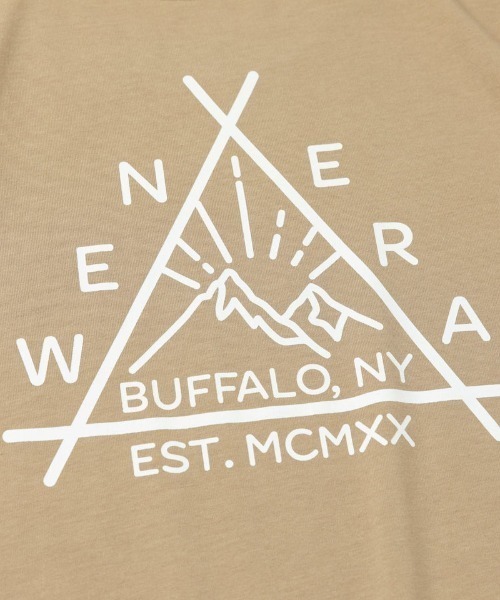 NEW ERA(ニューエラ)の「【ZOZOTOWN限定】NEW ERA/ニューエラ アウトドア US コットン トライアングル サンライズ バックプリントTシャツ 13061520/13061521/13061522(Tシャツ/カットソー・メンズ・ベージュ/ホワイト/ブラック・L/XL/M)」の10枚目の写真