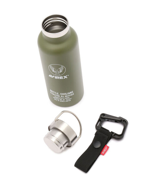 AVIREX(アヴィレックス)の「サーモボトル シビリアンズ / THERMO BOTTLE CIVILIANS / アヴィレックス / AVIREX(その他雑貨・メンズ・ブラック/オリーブ/オレンジ・FREE)」の4枚目の写真