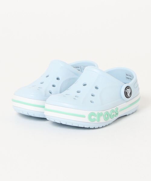 crocs(クロックス)の「クロックス crocs バヤバンド クロッグ トドラー Bayaband Clog T(サンダル・キッズ・ネイビー/ライトブルー/グレー/ブラック/ピンク/アーミー/ホワイト系その他・15.5cm/17.5cm/15cm/16.5cm/14cm)」の6枚目の写真
