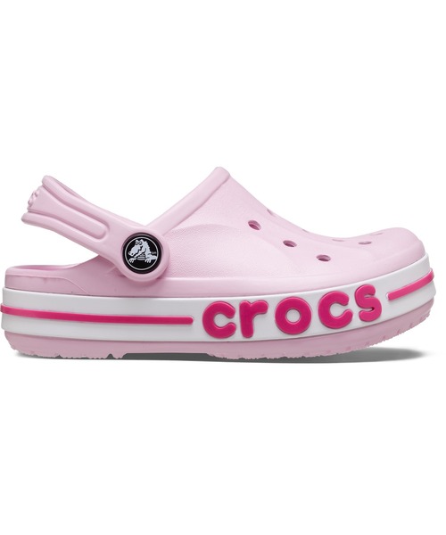 crocs(クロックス)の「クロックス crocs バヤバンド クロッグ トドラー Bayaband Clog T(サンダル・キッズ・ネイビー/ライトブルー/グレー/ブラック/ピンク/アーミー/ホワイト系その他・15.5cm/17.5cm/15cm/16.5cm/14cm)」の7枚目の写真