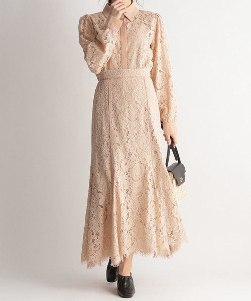 Andemiu（アンデミュウ）の「レースブラウス265696（シャツ/ブラウス・レディース・アイボリー/ブルー/ネイビー/ピンク・FREE）」の14枚目の写真