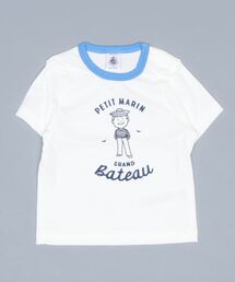 PETIT BATEAU | プリント半袖Ｔシャツ(Tシャツ/カットソー)