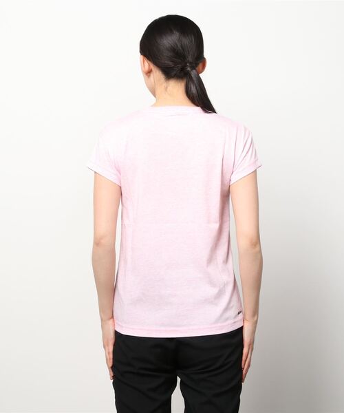 NEW BALANCE(ニューバランス)の「Relentless ノベルティクルーショートスリーブTシャツ(Tシャツ/カットソー・レディース・ライトブルー/スモークピンク/ブラック×ホワイト/イエロー系・X-LARGE/LARGE/MEDIUM/SMALL)」の9枚目の写真