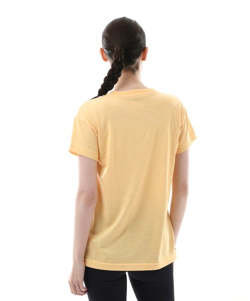 NEW BALANCE(ニューバランス)の「Relentless ノベルティクルーショートスリーブTシャツ(Tシャツ/カットソー・レディース・ライトブルー/スモークピンク/ブラック×ホワイト/イエロー系・X-LARGE/LARGE/MEDIUM/SMALL)」の11枚目の写真