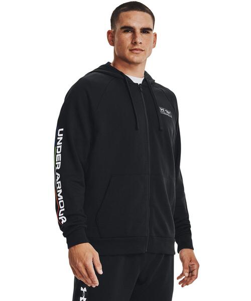 UNDER ARMOUR(アンダーアーマー)の「UAライバルフリース フルジップ フーディー(トレーニング/メンズ)(スウェット・メンズ・ブラック・3XL/XXL/M/S/XL/L)」の6枚目の写真
