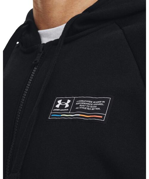 UNDER ARMOUR(アンダーアーマー)の「UAライバルフリース フルジップ フーディー(トレーニング/メンズ)(スウェット・メンズ・ブラック・3XL/XXL/M/S/XL/L)」の10枚目の写真