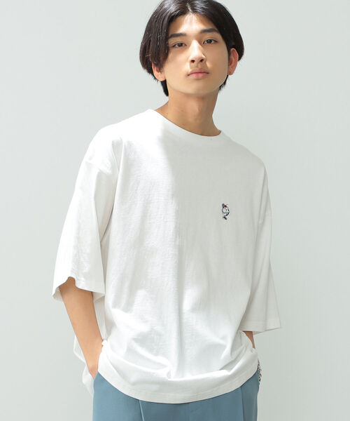 BeAMS DOT（ビームスドット）の「【WEB限定】BeAMS DOT / アイスクリーム プリントTシャツ（Tシャツ/カットソー・メンズ・ブルー/グリーン・MEDIUM/LARGE）」の3枚目の写真