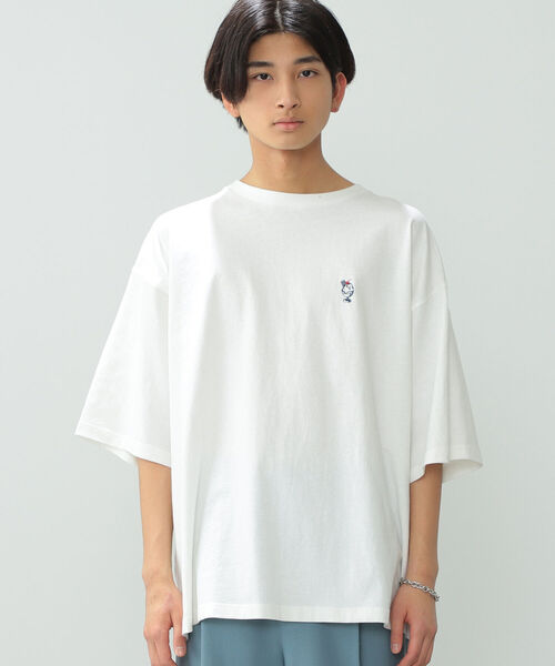 BeAMS DOT（ビームスドット）の「【WEB限定】BeAMS DOT / アイスクリーム プリントTシャツ（Tシャツ/カットソー・メンズ・ブルー/グリーン・MEDIUM/LARGE）」の4枚目の写真