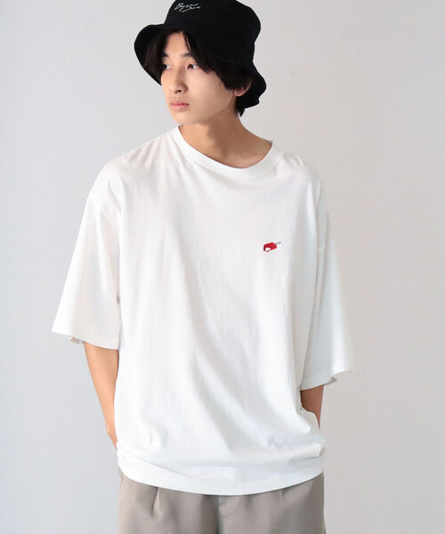 BeAMS DOT（ビームスドット）の「【WEB限定】BeAMS DOT / アイスクリーム プリントTシャツ（Tシャツ/カットソー・メンズ・ブルー/グリーン・MEDIUM/LARGE）」の12枚目の写真