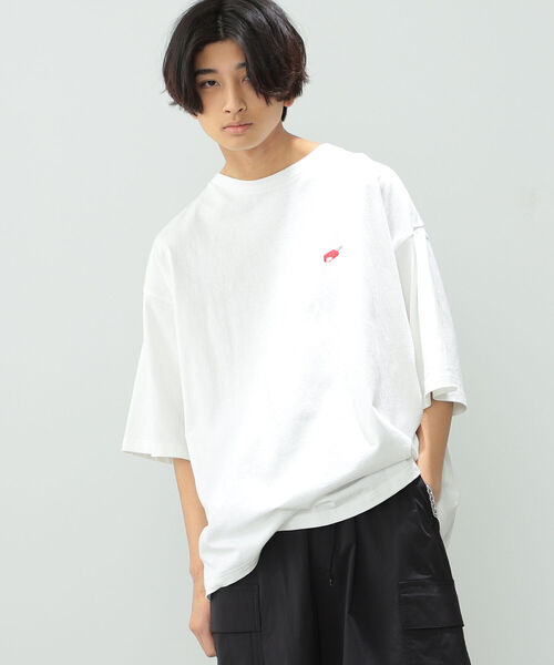 BeAMS DOT（ビームスドット）の「【WEB限定】BeAMS DOT / アイスクリーム プリントTシャツ（Tシャツ/カットソー・メンズ・ブルー/グリーン・MEDIUM/LARGE）」の17枚目の写真