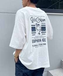 BeAMS DOT | 【WEB限定】BeAMS DOT / アイスクリーム プリントTシャツ(Tシャツ/カットソー)