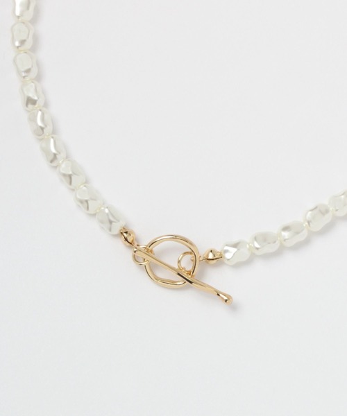 studio CLIP(スタディオクリップ)の「バロックパールライクネックレス(ネックレス・レディース・その他1/その他2・FREE)」の2枚目の写真