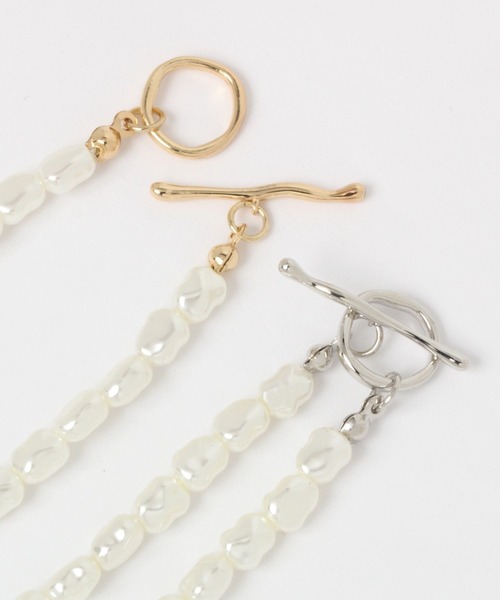 studio CLIP(スタディオクリップ)の「バロックパールライクネックレス(ネックレス・レディース・その他1/その他2・FREE)」の3枚目の写真