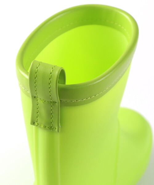 BRANSHES（ブランシェス）の「星ワッペン付きレインブーツ（レインシューズ・キッズ・ブラック/ライム/サックスブルー・14.0cm/19.0cm/18.0cm/17.0cm/16.0cm/15.0cm）」の21枚目の写真