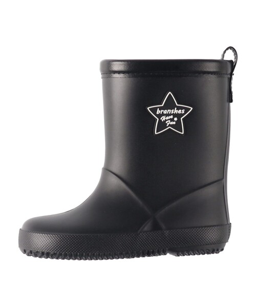 BRANSHES（ブランシェス）の「星ワッペン付きレインブーツ（レインシューズ・キッズ・ブラック/ライム/サックスブルー・14.0cm/19.0cm/18.0cm/17.0cm/16.0cm/15.0cm）」の11枚目の写真