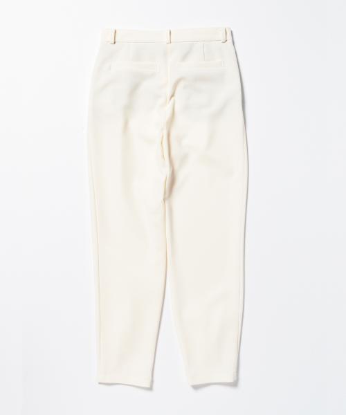 Demi-Luxe BEAMS（デミルクス ビームス）の「【BAILA 11月号掲載】Demi-Luxe BEAMS / トリアセボックスヘムパンツ（その他パンツ・レディース・ホワイト/ブラック/ネイビー・38/40/36）」の5枚目の写真