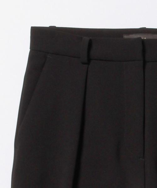 Demi-Luxe BEAMS（デミルクス ビームス）の「【BAILA 11月号掲載】Demi-Luxe BEAMS / トリアセボックスヘムパンツ（その他パンツ・レディース・ホワイト/ブラック/ネイビー・38/40/36）」の7枚目の写真