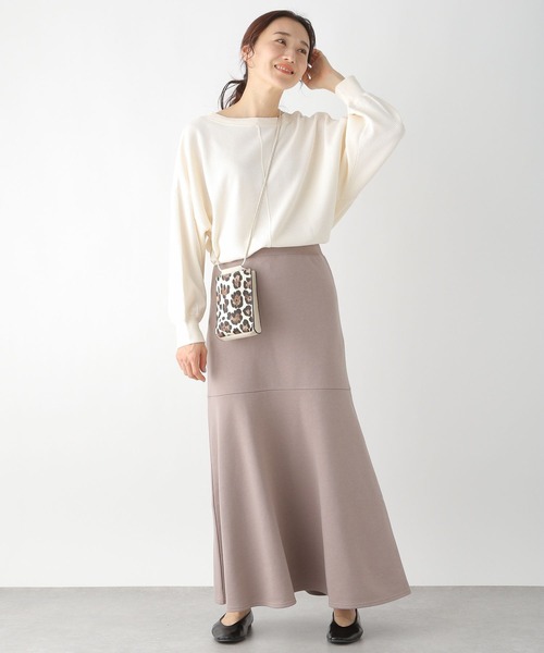 LEPSIM（レプシィム）の「ウラケマーメイドスカート　274037（スカート・レディース・ブルー/ブラック/モカ・FREE）」の7枚目の写真