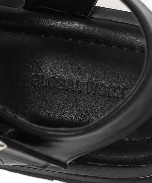 その他 coco4 GLOBAL WORK（グローバルワーク）の「厚底グルカサンダル/262834