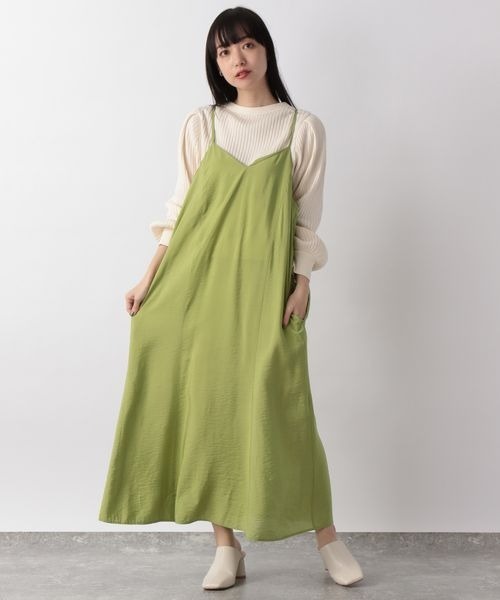 LOWRYS FARM（ローリーズファーム）の「2WAYレーヨンキャミワンピ