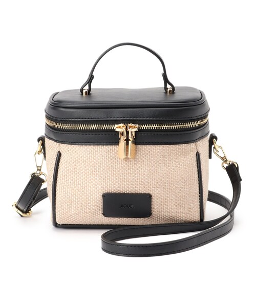 OPAQUE.CLIP（オペークドットクリップ）の「◆スクエアフォルムバニティバッグ（ショルダーバッグ・レディース・ホワイト/ブラック系2/レッド系1・00）」の18枚目の写真