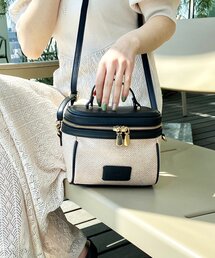 OPAQUE.CLIP | スクエアフォルムバニティバッグ(ショルダーバッグ)