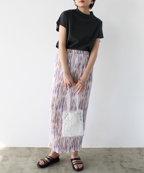 GeeRA（ジーラ）の「ビーズトート（トートバッグ・レディース・ブラウン/グリーン/クリア・FREE）」の5枚目の写真