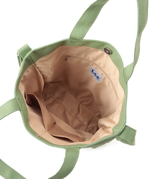 DRESKIP(ドレスキップ)の「◆【Lee別注】2WAY帆布ト-ト(トートバッグ・レディース・カーキ/アイボリー/ブラック/チャコールグレー・00)」の9枚目の写真