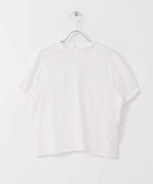 バックリボンハイネックブラウス