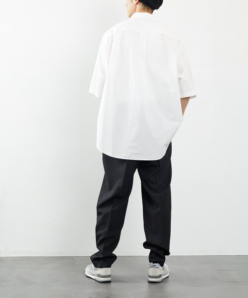 FREAK'S STORE（フリークスストア）の「FREAK'S STORE/フリークス ストア リネンタッチ パンツ/T-LINENLIKE PT（その他パンツ・メンズ・ブラック/ベージュ/グリーン/グレイッシュベージュ・SMALL/MEDIUM/LARGE）」の7枚目の写真