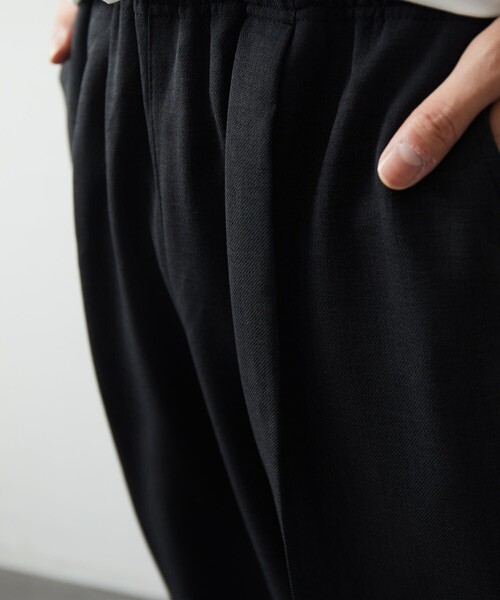 FREAK'S STORE（フリークスストア）の「FREAK'S STORE/フリークス ストア リネンタッチ パンツ/T-LINENLIKE PT（その他パンツ・メンズ・ブラック/ベージュ/グリーン/グレイッシュベージュ・SMALL/MEDIUM/LARGE）」の10枚目の写真