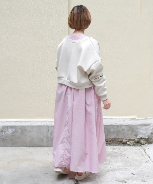 sango（sango）の「2WAYショートカーディガン（カーディガン/ボレロ・レディース・ブラック/ライトグリーン/アイボリー/グレイッシュベージュ・FREE）」の9枚目の写真